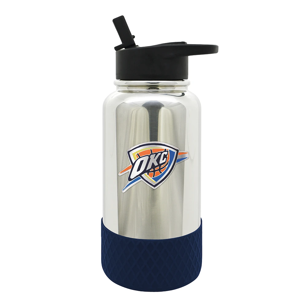 Oklahoma City Thunder 32oz. Team Color Chrome Hydration Bottle