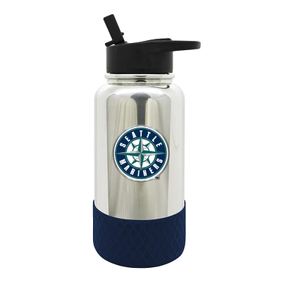Seattle Mariners 32oz. Team Color Chrome Hydration Bottle