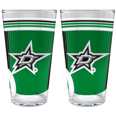 Dallas Stars Two-Piece 16oz. Pint Glass Set
