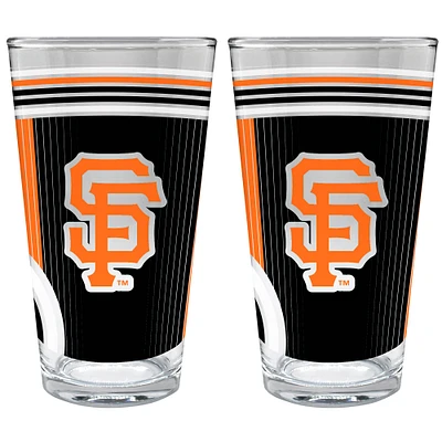 San Francisco Giants Two-Piece 16oz. Pint Glass Set