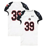 Texas Tech Red Raiders Team-Issued #39 White and Black Jersey from the 2013 NCAA Football Season