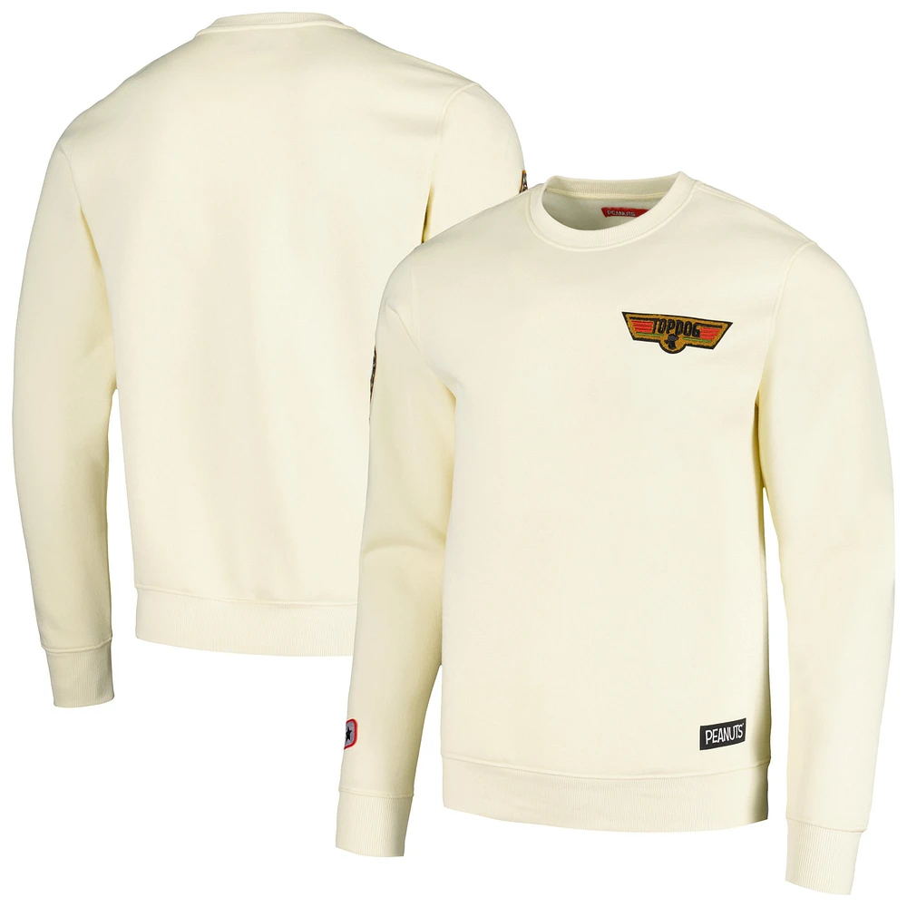 Unisex Freeze Max Cream Peanuts Snoopy Top Dog Pullover Sweatshirt