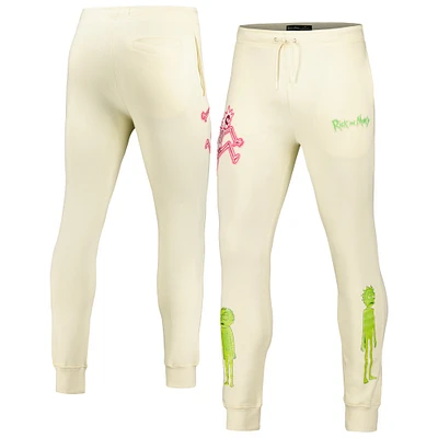 Men's Freeze Max Cream Rick And Morty Electric Shock Jogger Pants