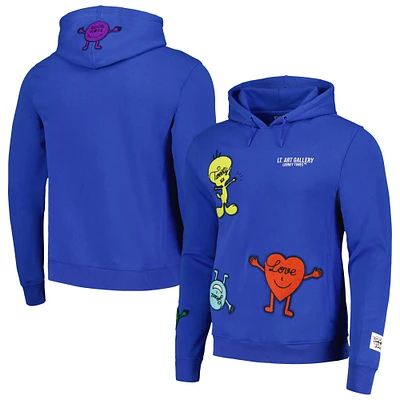 Unisex Freeze Max Royal Looney Tunes Positive Energy Pullover Hoodie