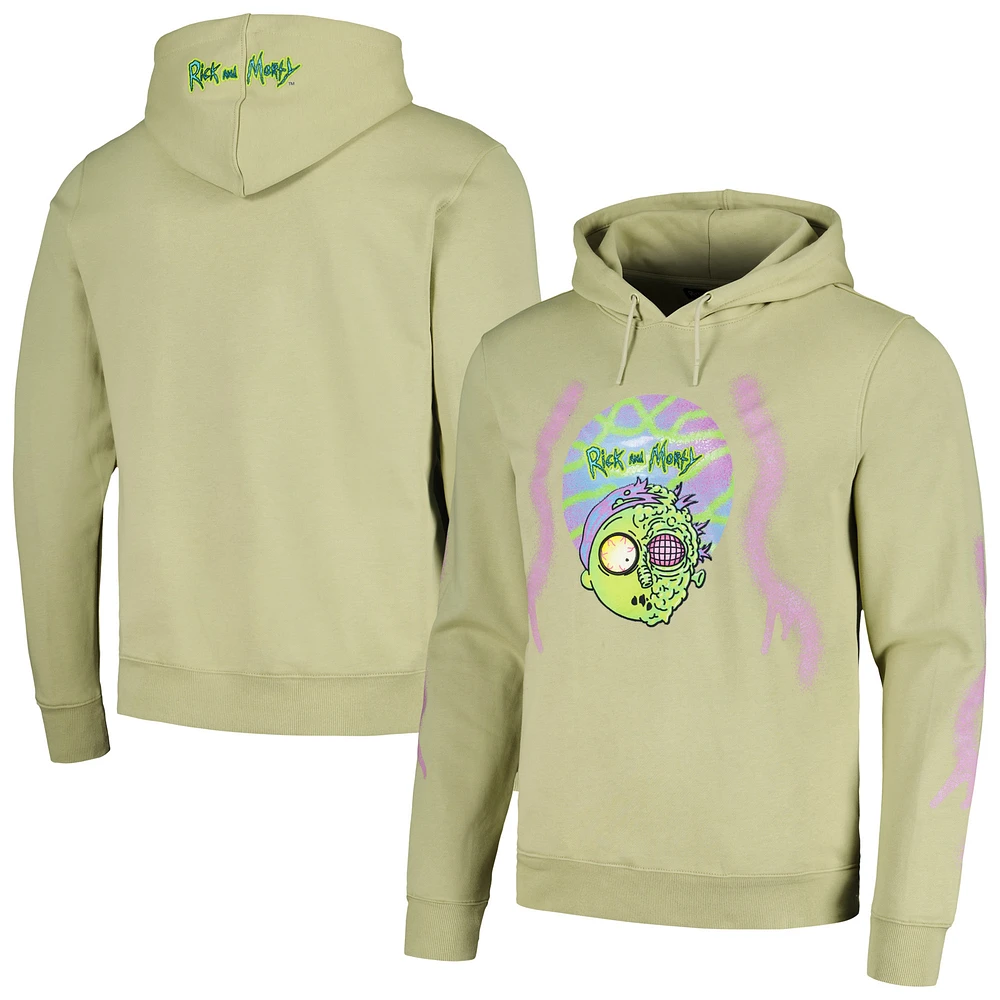 Unisex Freeze Max Olive Rick And Morty Pullover Hoodie