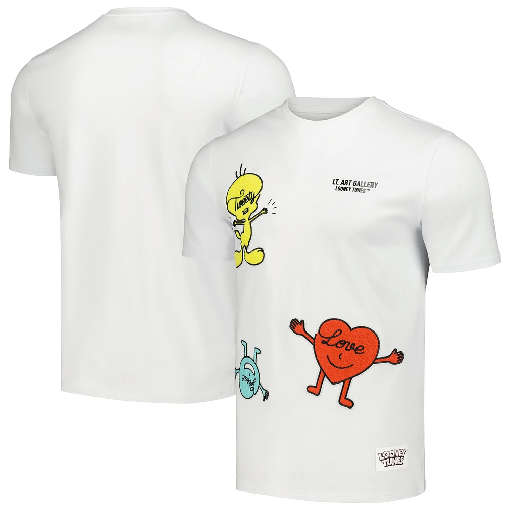 Unisex Freeze Max White Looney Tunes Positive Energy T-Shirt