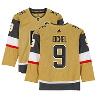 Jack Eichel Vegas Golden Knights Autographed Gold Adidas Authentic Jersey with Multiple Inscriptions - Limited Edition of 26
