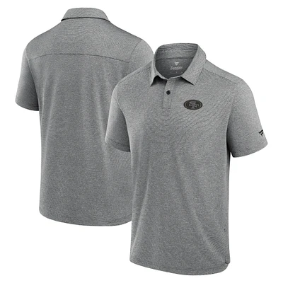 Men's Fanatics Black San Francisco 49ers Front Office Tech Polo