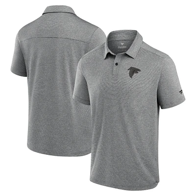 Men's Fanatics Black Atlanta Falcons Front Office Tech Polo
