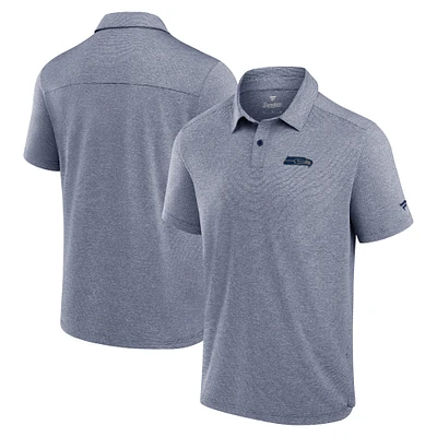 Men's Fanatics Navy Seattle Seahawks Front Office Tech Polo