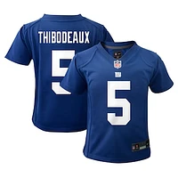 Infant Nike Kayvon Thibodeaux Royal New York Giants Team  Player Game Jersey