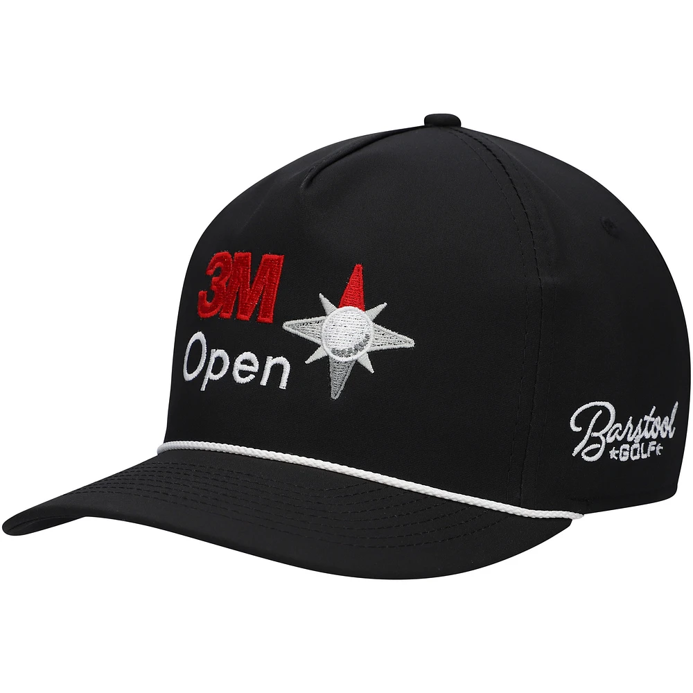 Men's Barstool Golf 3M Open Rope Snapback Hat