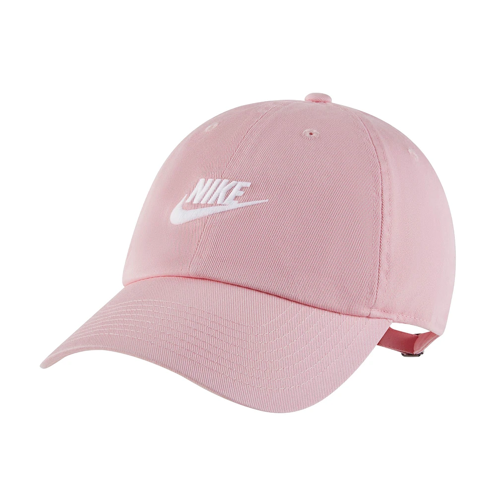 Unisex Nike Pink Futura Wash Club Adjustable Hat
