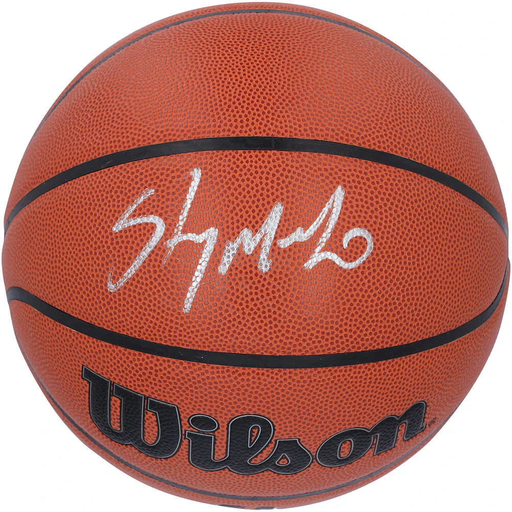 Carmelo Anthony Denver Nuggets Autographed Wilson Authentic Series Indoor/Outdoor Basketball