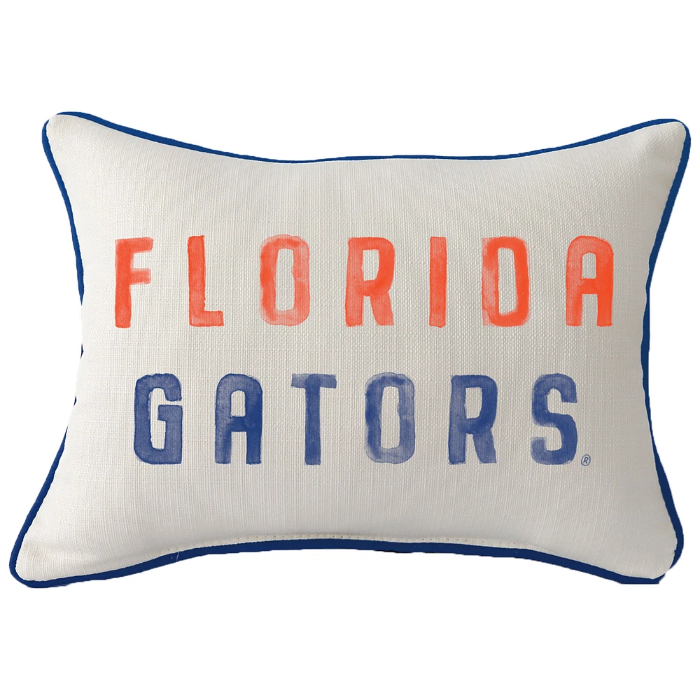 Little Birdie Florida Gators Rectangular Piped Pillow