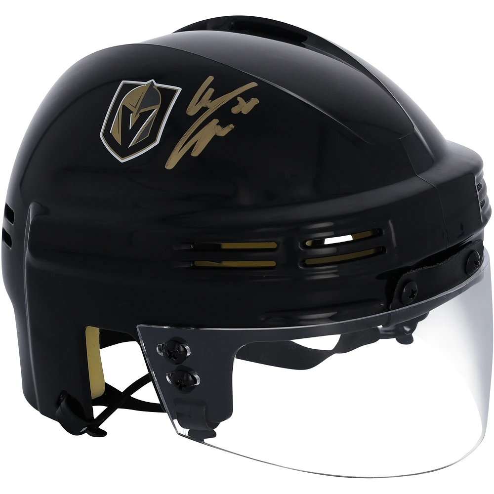 William Carrier Vegas Golden Knights Autographed Black Mini Helmet