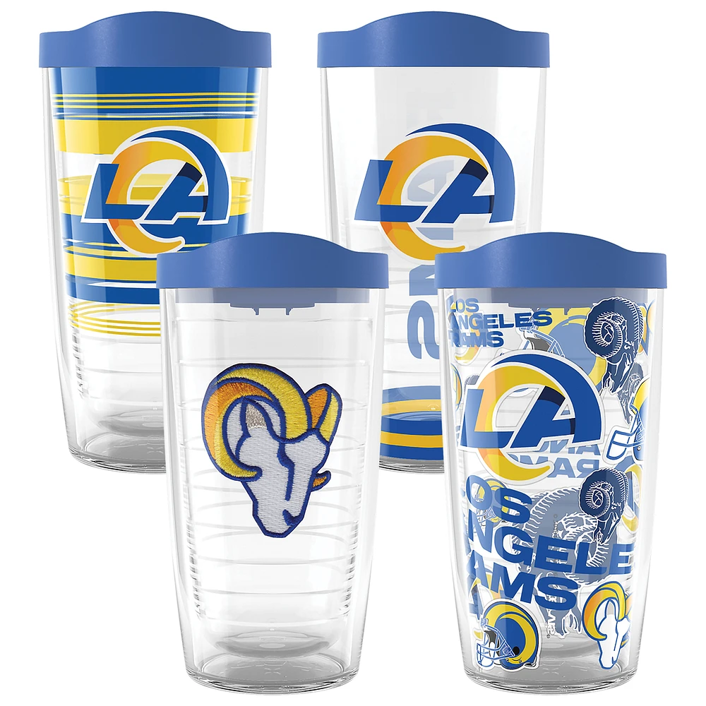 Tervis Los Angeles Rams Four-Pack 16oz. Classic Tumbler Set