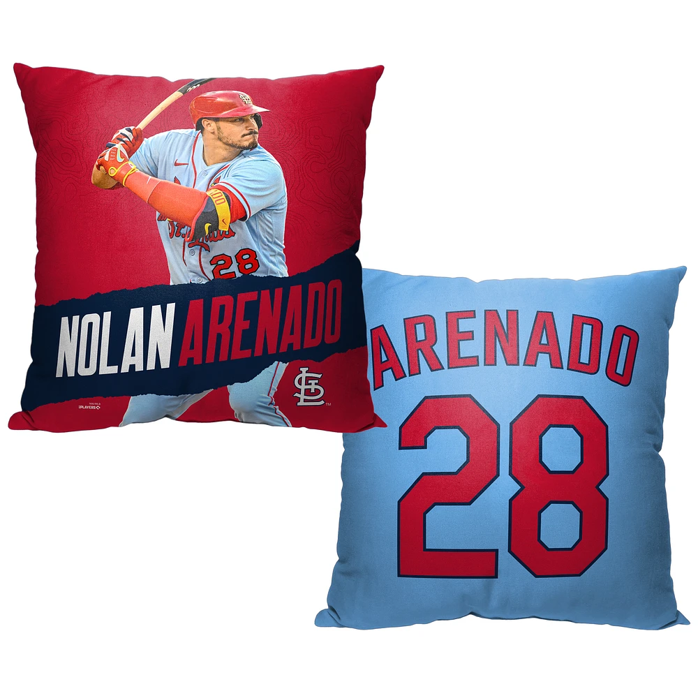 The Northwest Group Nolan Arenado St. Louis Cardinals 16" x 16" Player Printed Throw Pillow