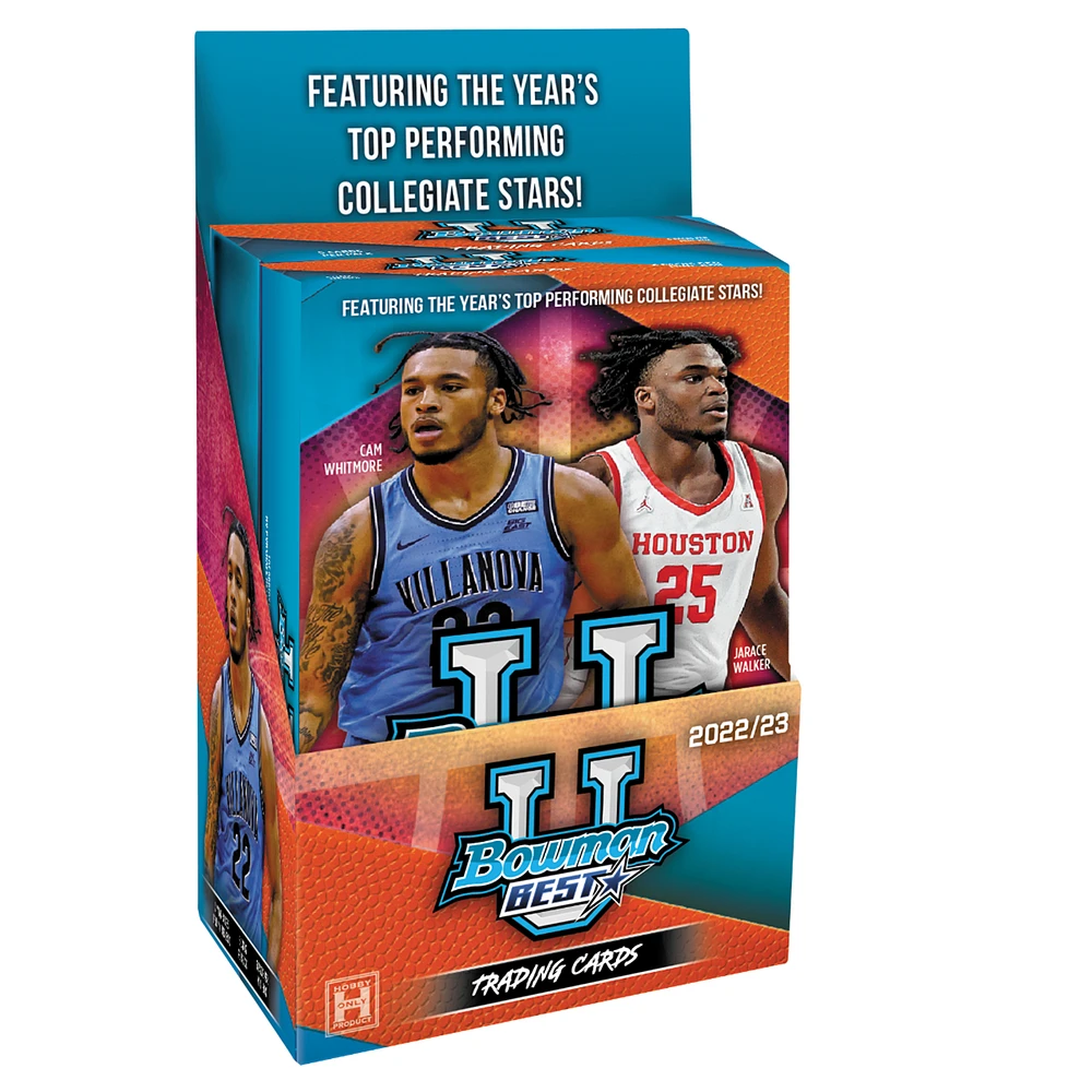 2022-23 Bowman University's Best Basketball Factory Sealed Hobby Box