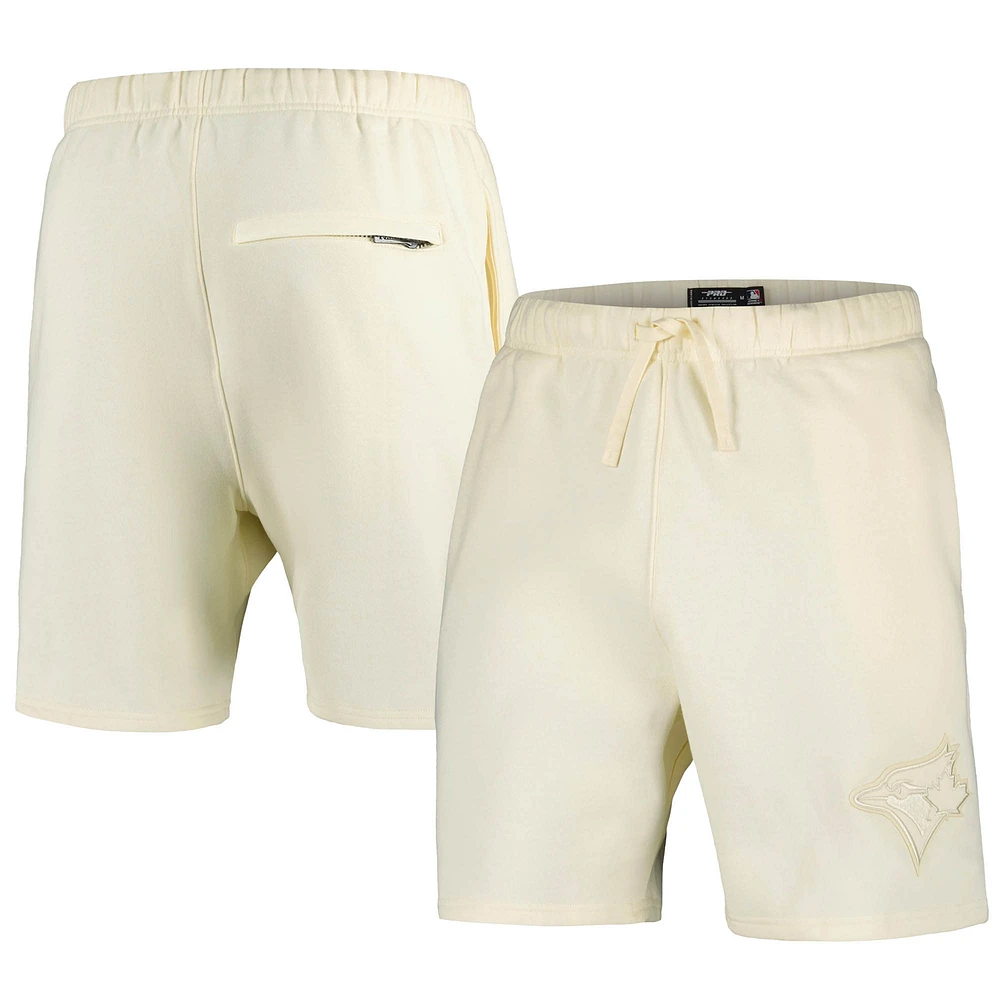 Men's Pro Standard Cream Toronto Blue Jays Neutral Fleece Shorts