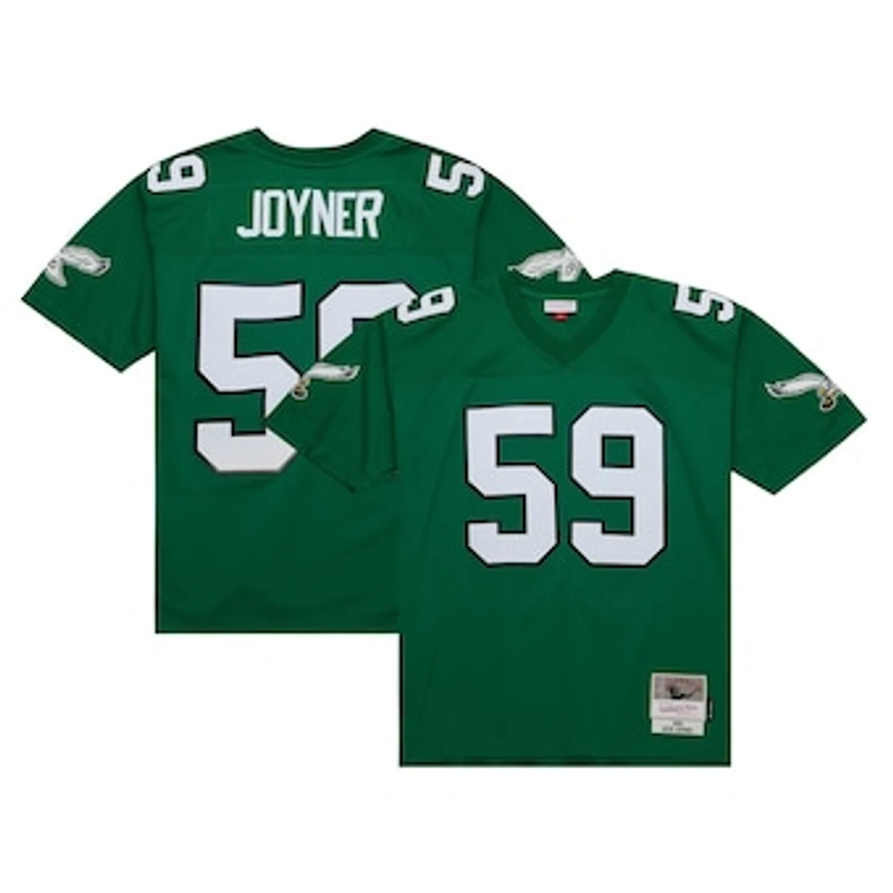 Men's Mitchell & Ness Seth Joyner Kelly Green Philadelphia Eagles Legacy Replica Jersey