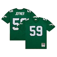 Men's Mitchell & Ness Seth Joyner Kelly Green Philadelphia Eagles Legacy Replica Jersey