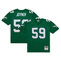 Men's Mitchell & Ness Seth Joyner Kelly Green Philadelphia Eagles Legacy Replica Jersey
