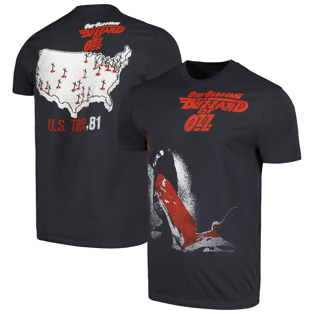 Men's Charcoal Ozzy Osbourne Blizzard of Ozz T-Shirt