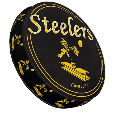 Pegasus Pittsburgh Steelers Gridiron Classic 15" Circle Plushlete Pillow