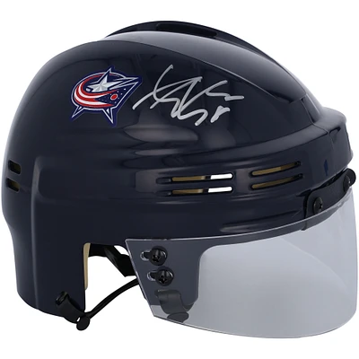 Adam Fantilli Columbus Blue Jackets Autographed Mini Helmet