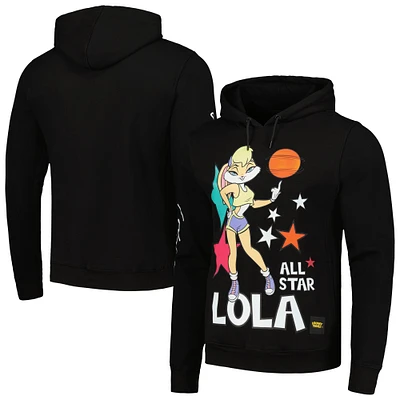 Unisex Freeze Max Black Looney Tunes Lola All-Star Pullover Hoodie