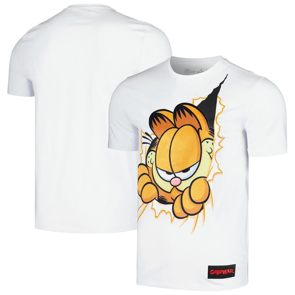 Unisex Freeze Max White Garfield Breakthrough T-Shirt