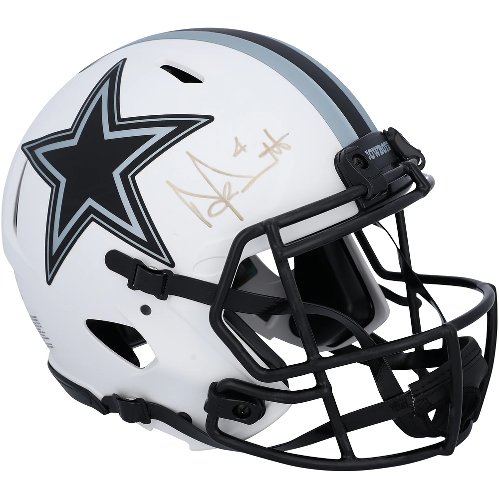 Limited Edition of 6: Dak Prescott Dallas Cowboys Autographed Riddell Authentic Helmet