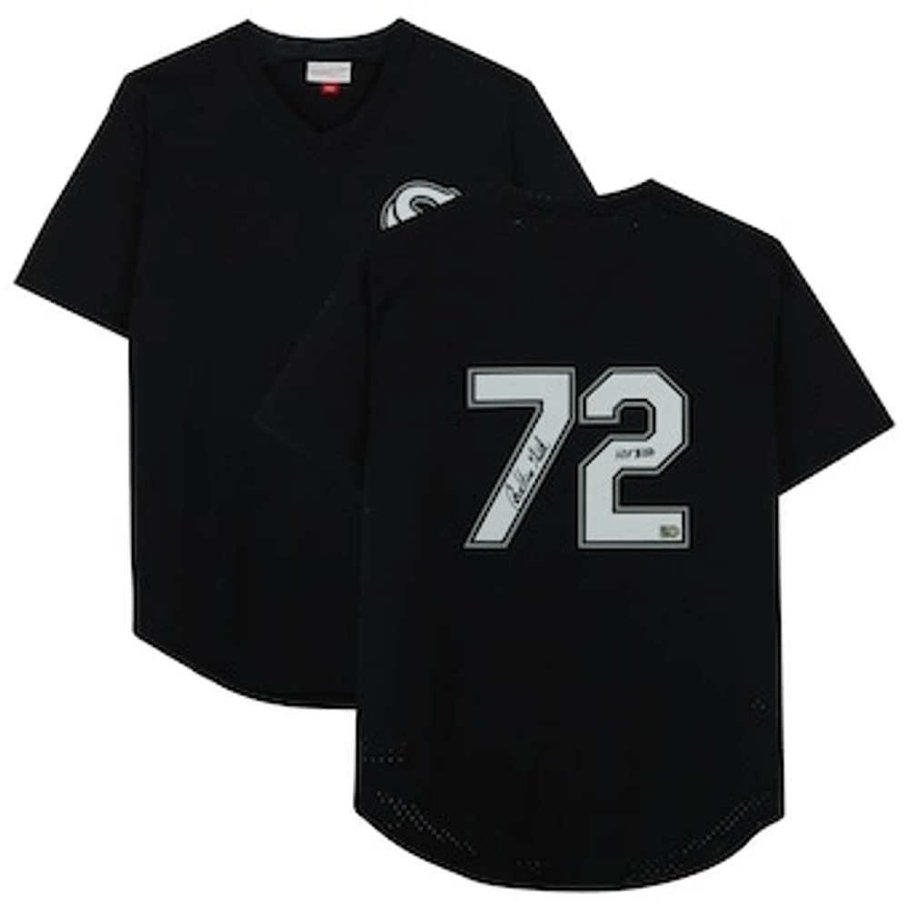 Carlton Fisk Chicago White Sox Autographed Mitchell & Ness Authentic Batting Practice Jersey with "HOF 2000" Inscription