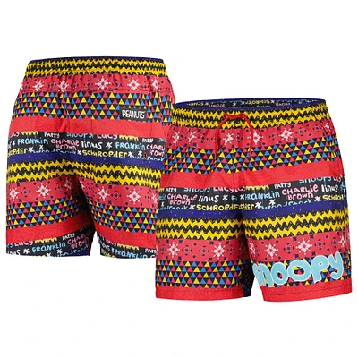 Men's Freeze Max Red Peanuts Snoopy Mixtape Shorts