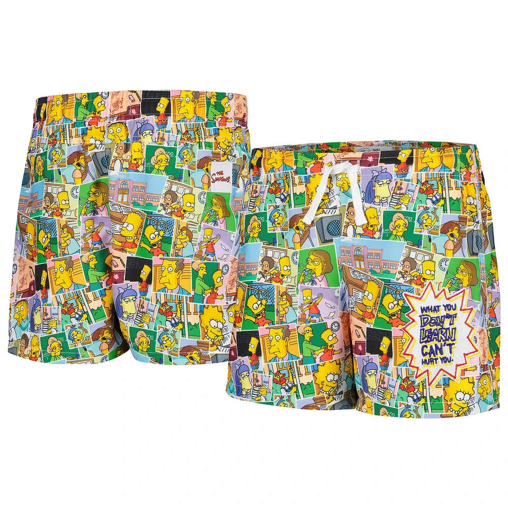 Youth Freeze Max Yellow The Simpsons Bart Simpson Classmate Shorts