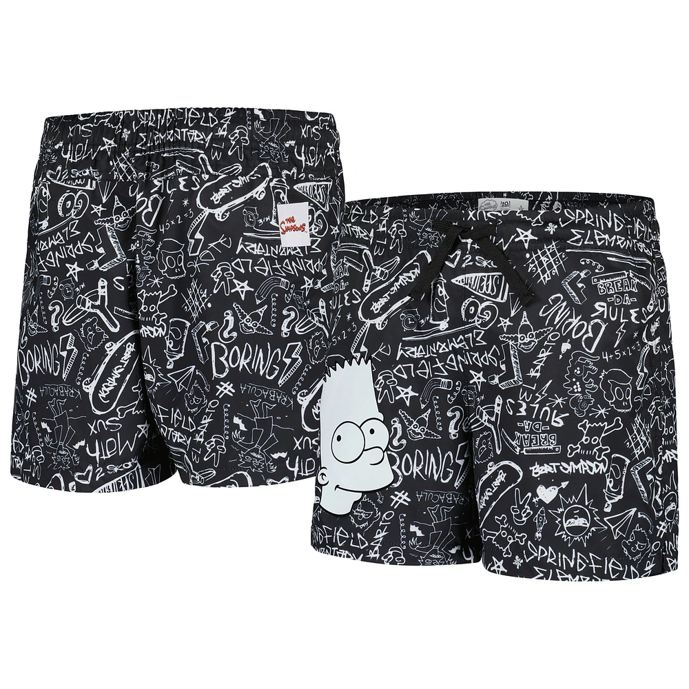 Youth Freeze Max Black The Simpsons Bart Simpson Sketch Shorts