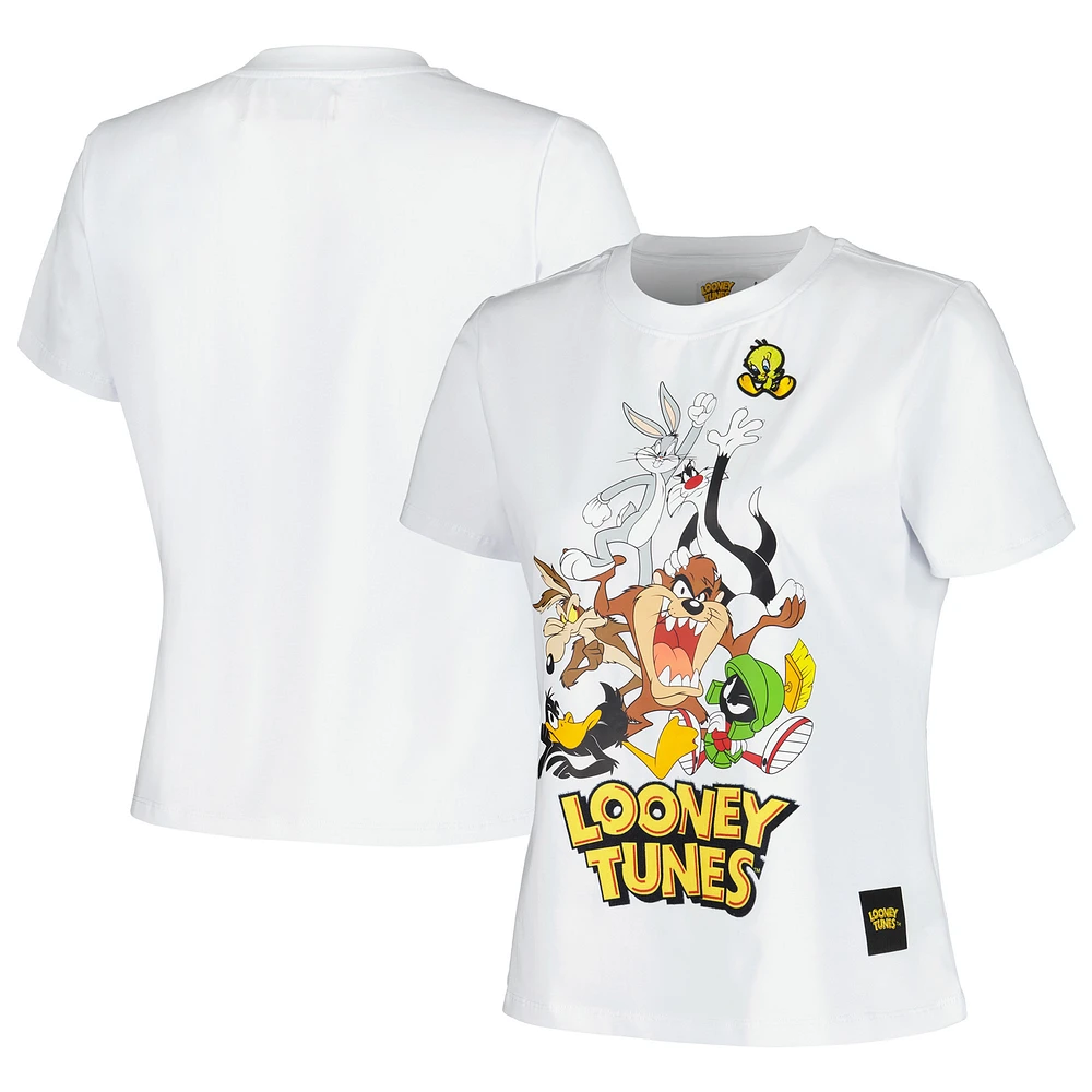 Women's Freeze Max White Looney Tunes Gang T-Shirt