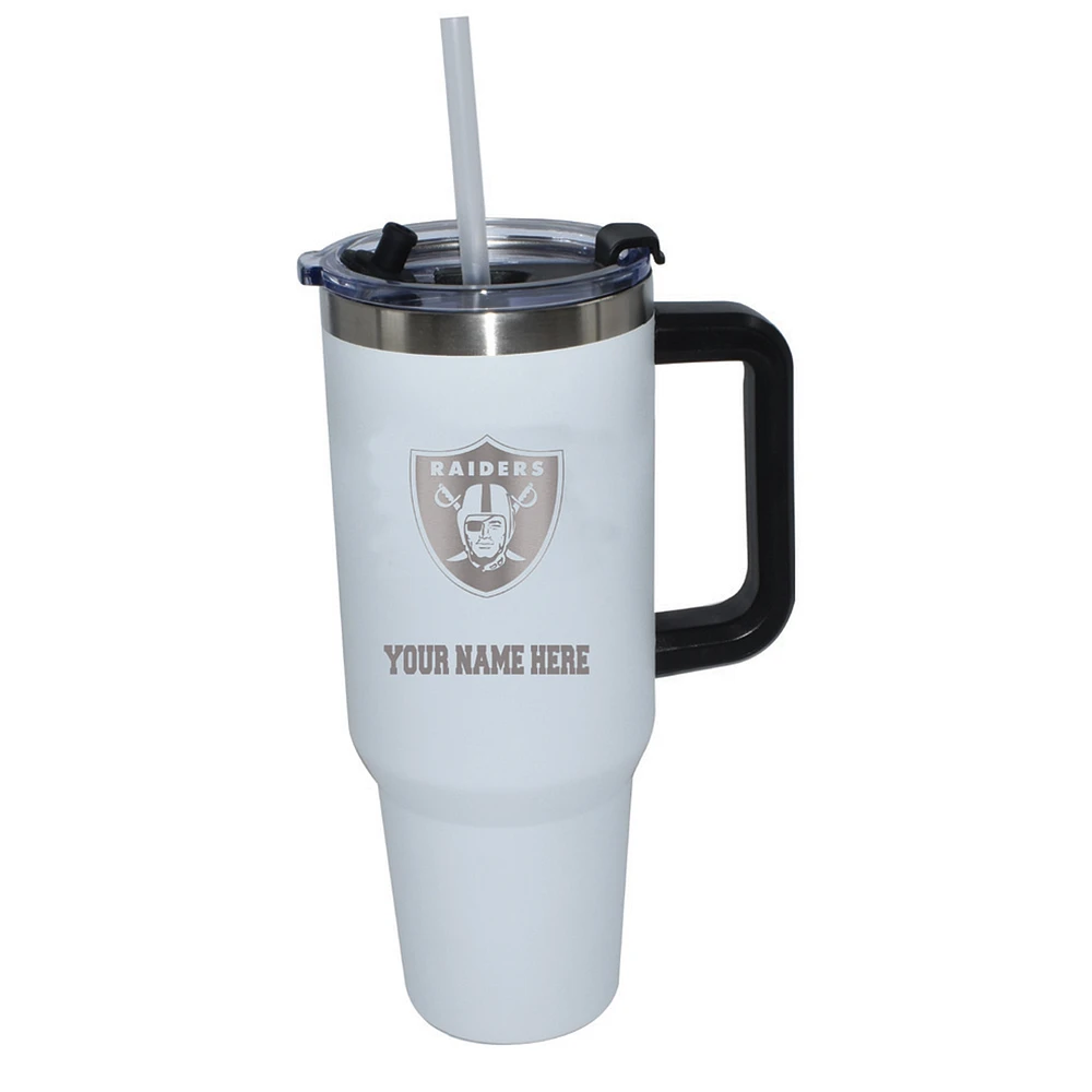 The Memory Company Las Vegas Raiders Personalized 40oz. Colossal Tumbler