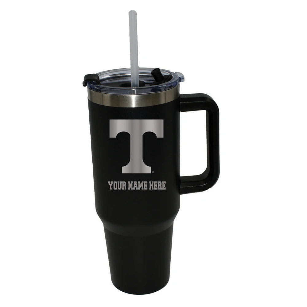 The Memory Company Tennessee Volunteers Personalized Black 40oz. Colossal Tumbler