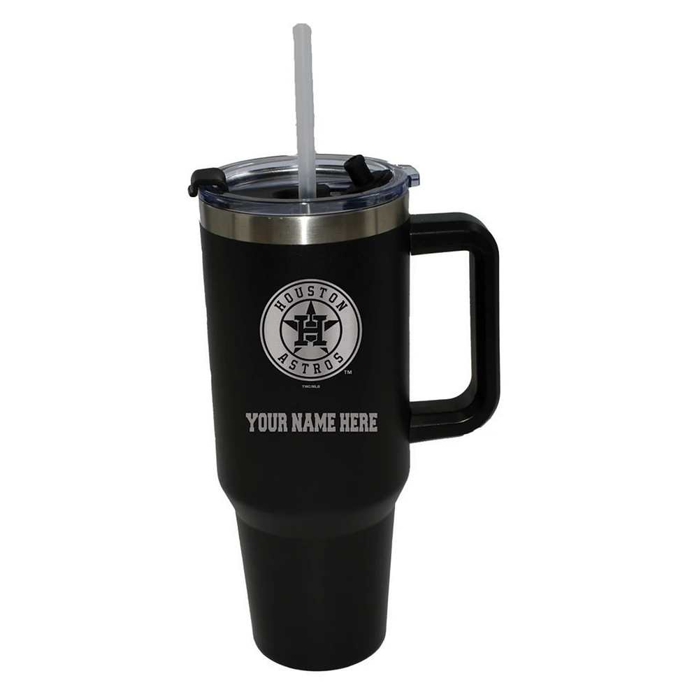 The Memory Company Houston Astros Personalized Black 40oz. Colossal Tumbler