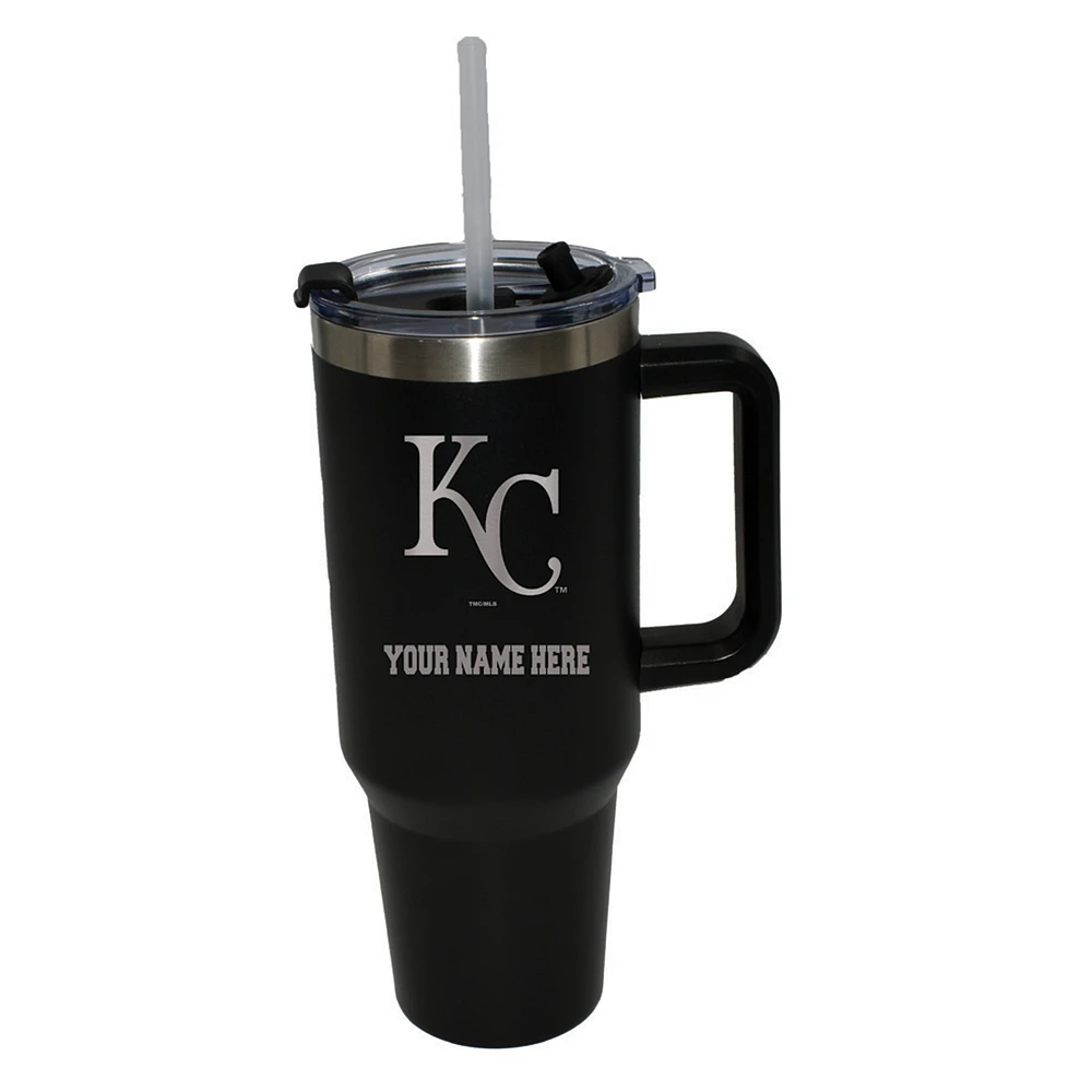 The Memory Company Kansas City Royals Personalized Black 40oz. Colossal Tumbler