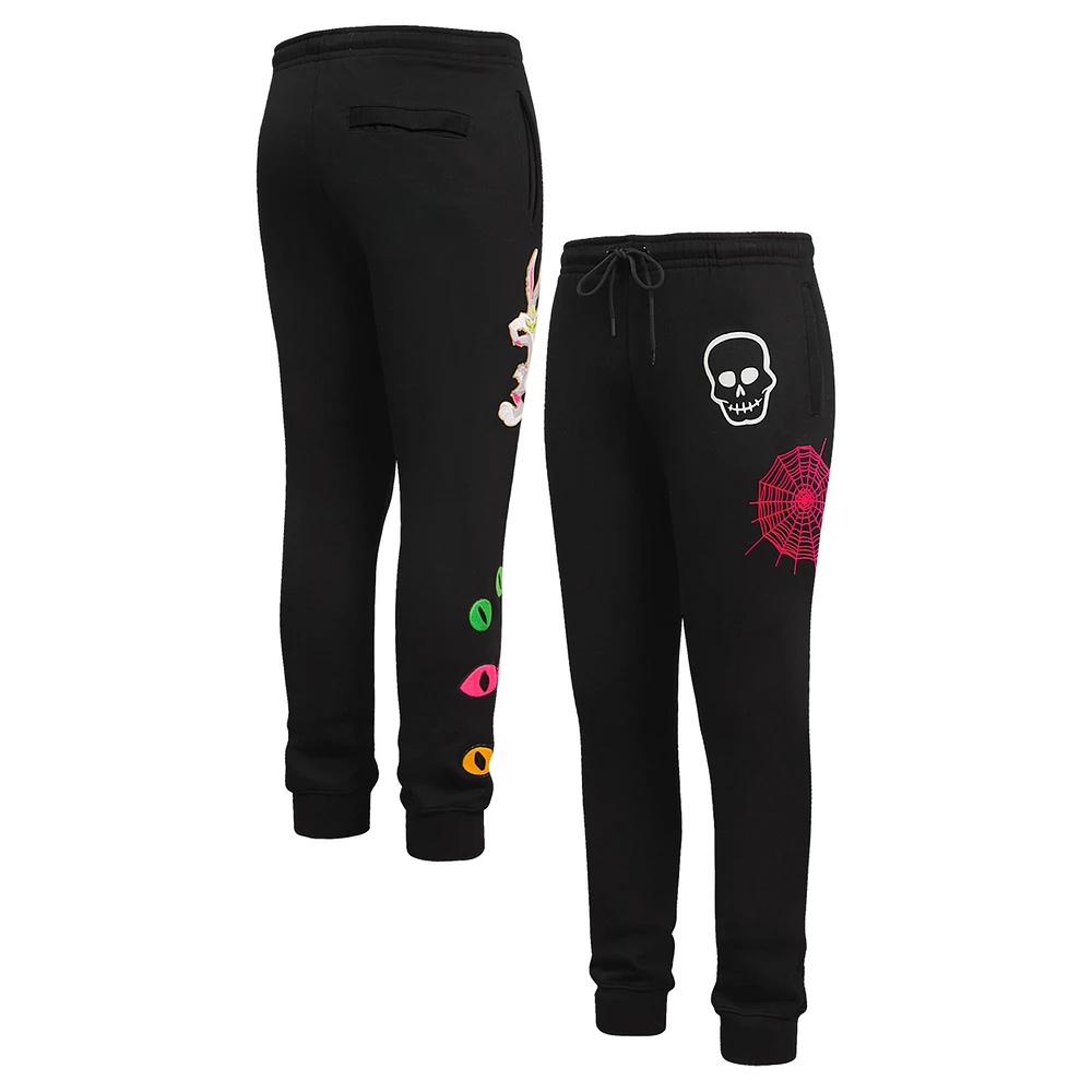 Men's Freeze Max Black Looney Tunes Bugs Boogey Jogger Pants