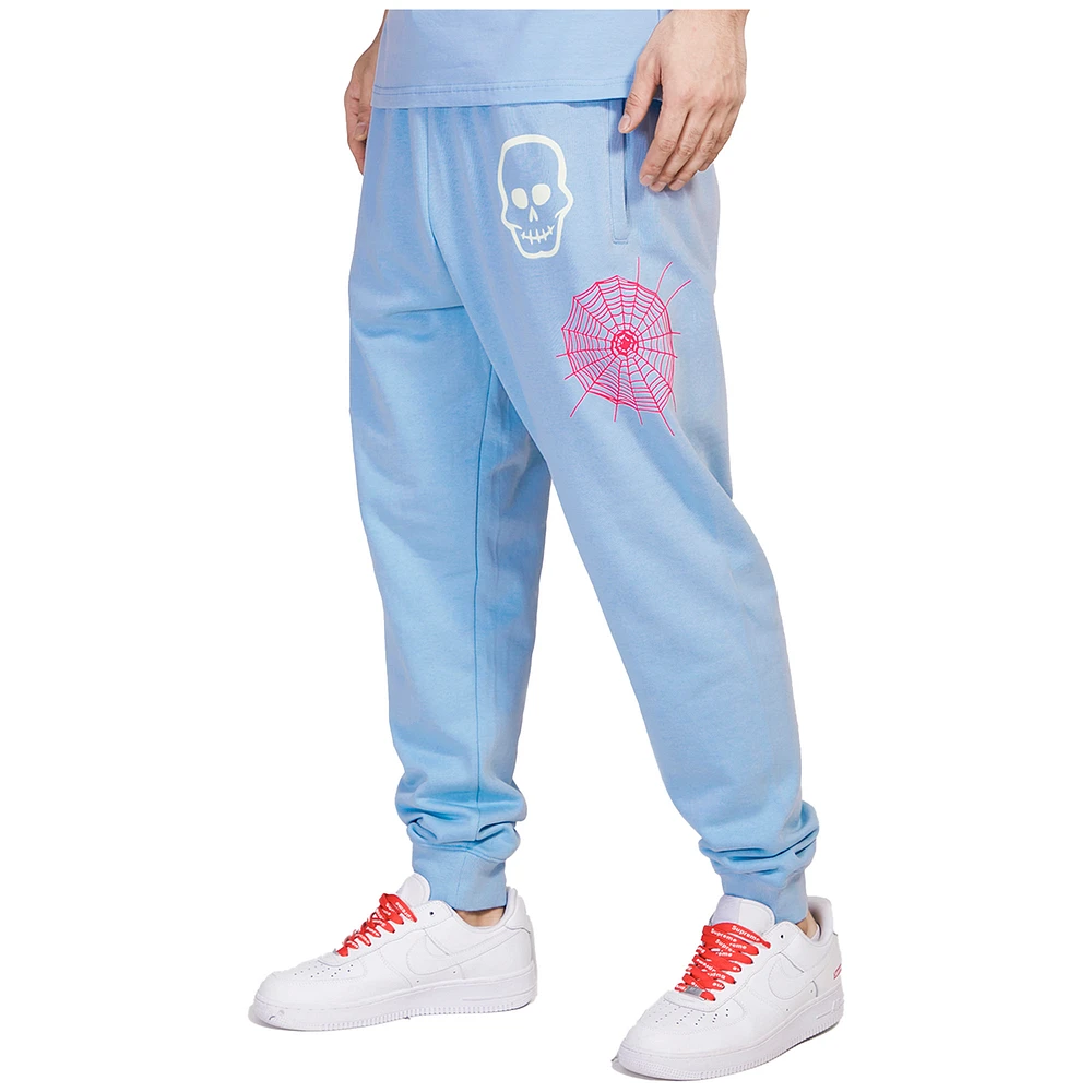 Men's Freeze Max Light Blue Looney Tunes Bugs Boogey Jogger Pants