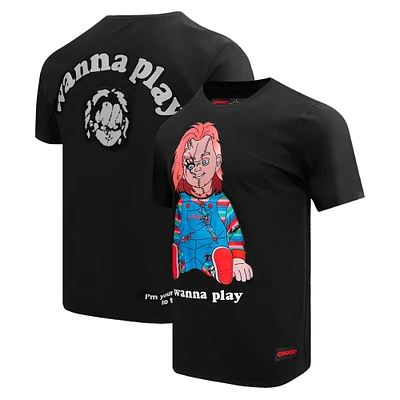 Men's Freeze Max Black Chucky Fall 2 Horror Behead T-Shirt