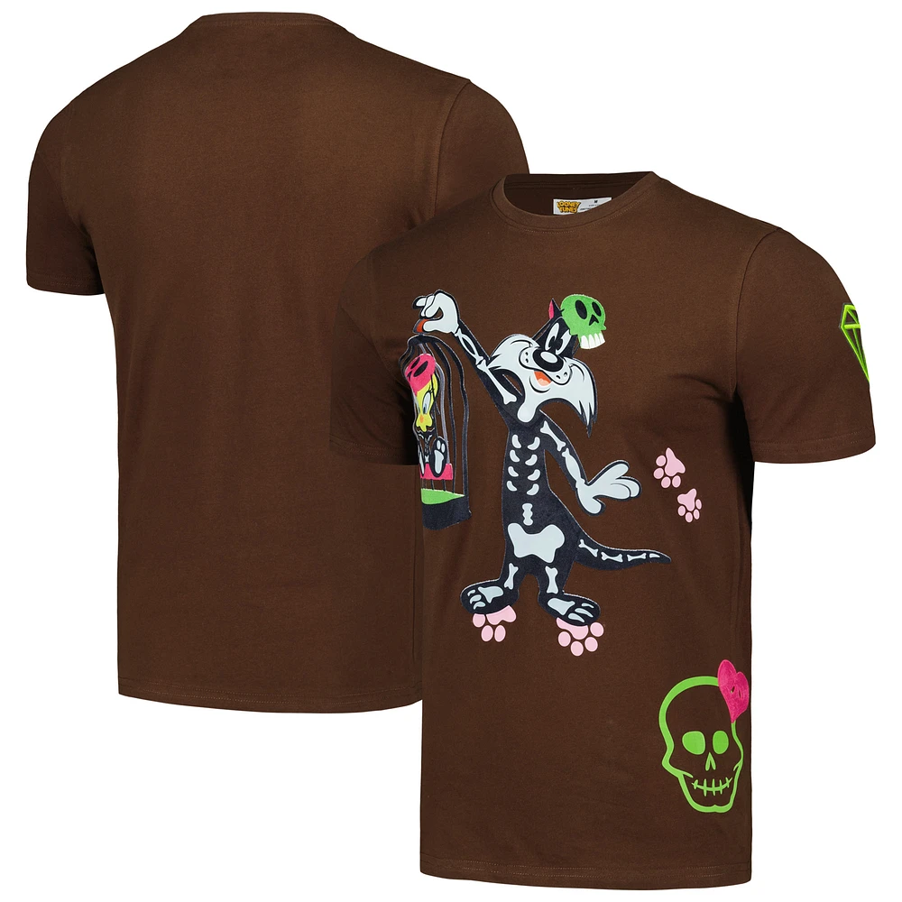 Unisex Freeze Max Brown Looney Tunes Sylvester T-Shirt