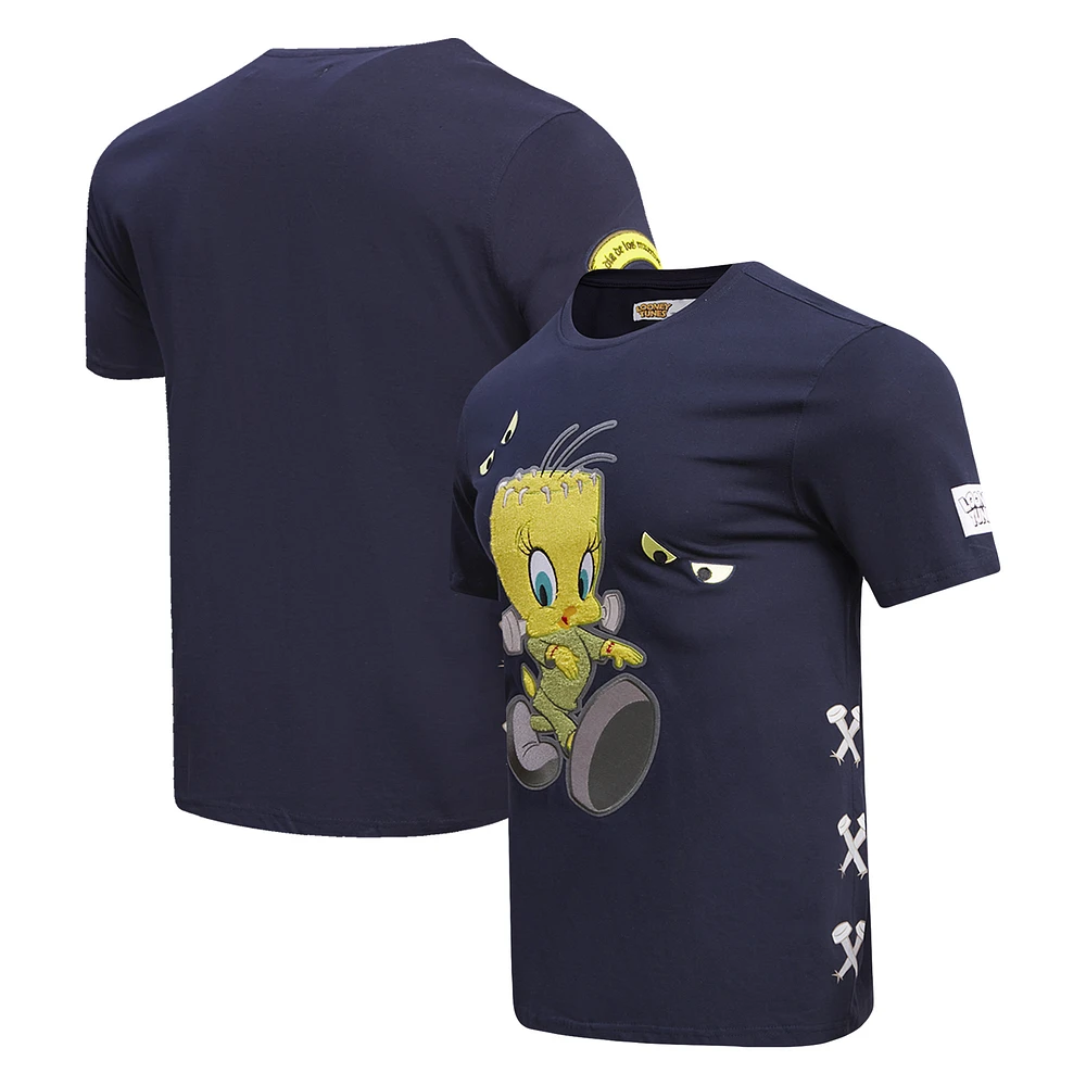 Unisex Freeze Max Navy Looney Tunes Franken Tweety T-Shirt