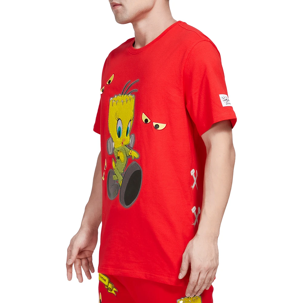 Unisex Freeze Max Red Looney Tunes Franken Tweety T-Shirt