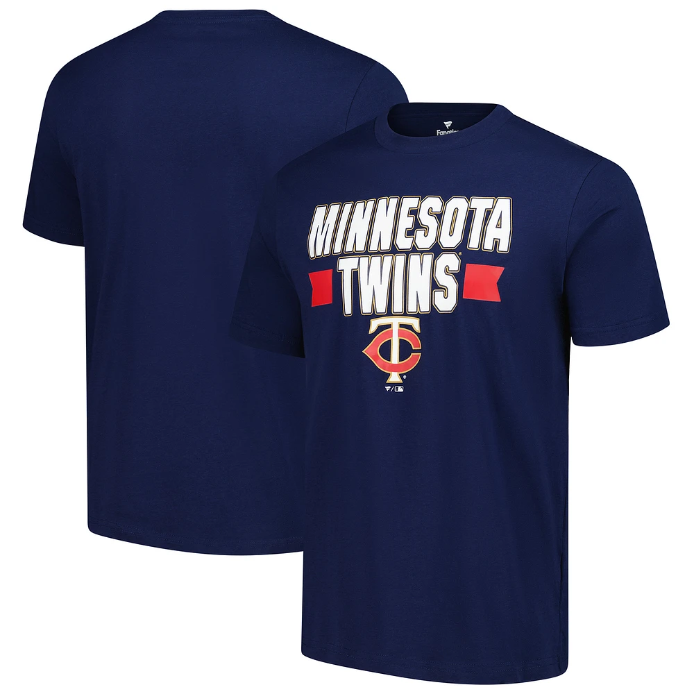 Men's Fanatics Navy Minnesota Twins Close Victory T-Shirt