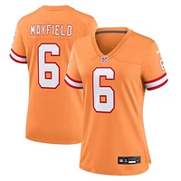 Women's Nike Baker Mayfield Orange Tampa Bay Buccaneers Throwback Game Jersey